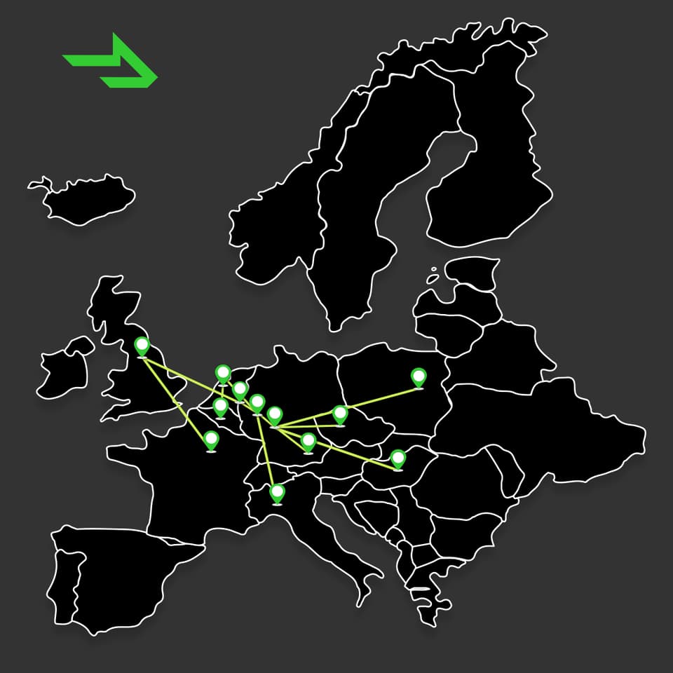 Coyote - European network - Coyote Logistics