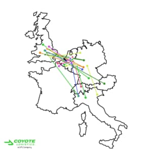 Coyote - Insights -Blue Banana - Map 1 -Coyote Logistics